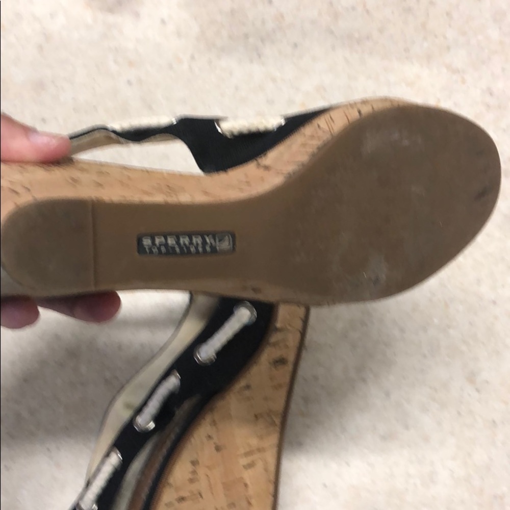 Black Sherry Platform Sandals